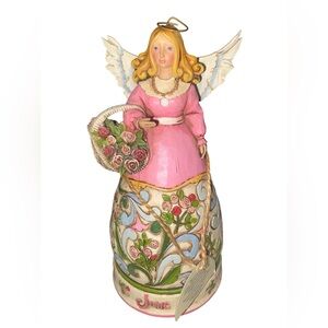 Jim Shore Heartwood Creek "I Love You" figurine featuring a mother and daughter.